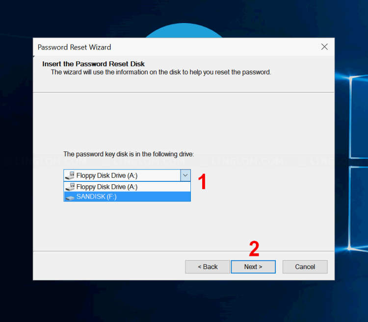 Gaining Access with a Windows Password Reset Disk