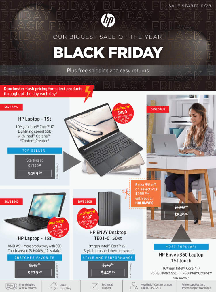Grab a Black Friday Deal on HP Laptops and Save Big