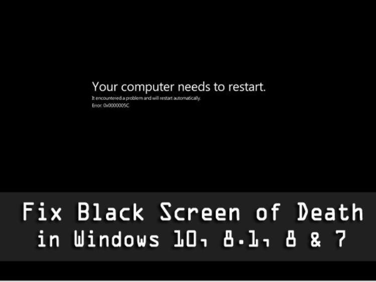 Investigating the Cause of Black Screen
