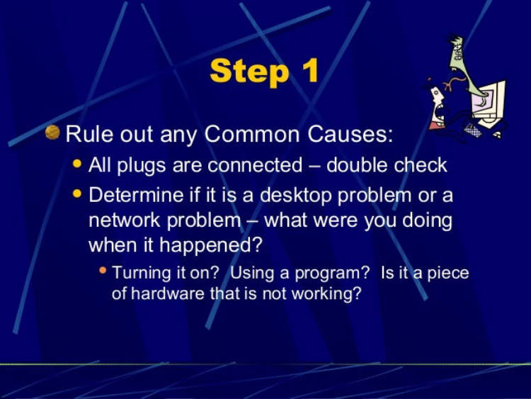 Rule Out Common Causes: