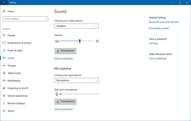 Check Your Sound Settings: