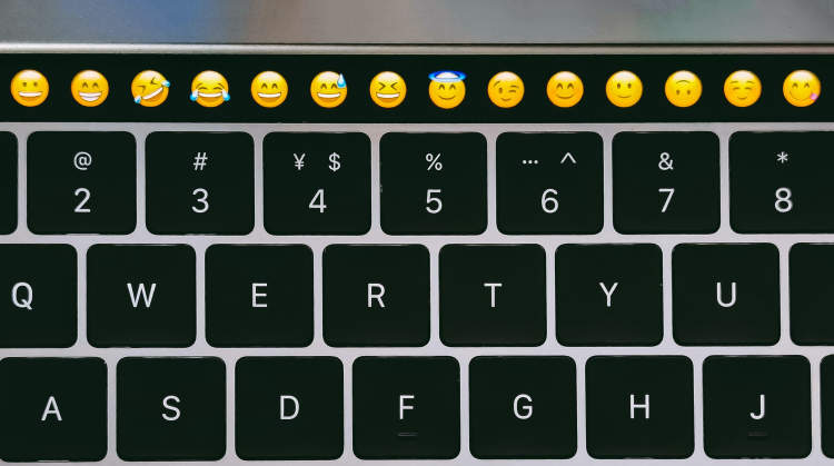 Locating the Emoji Keyboard