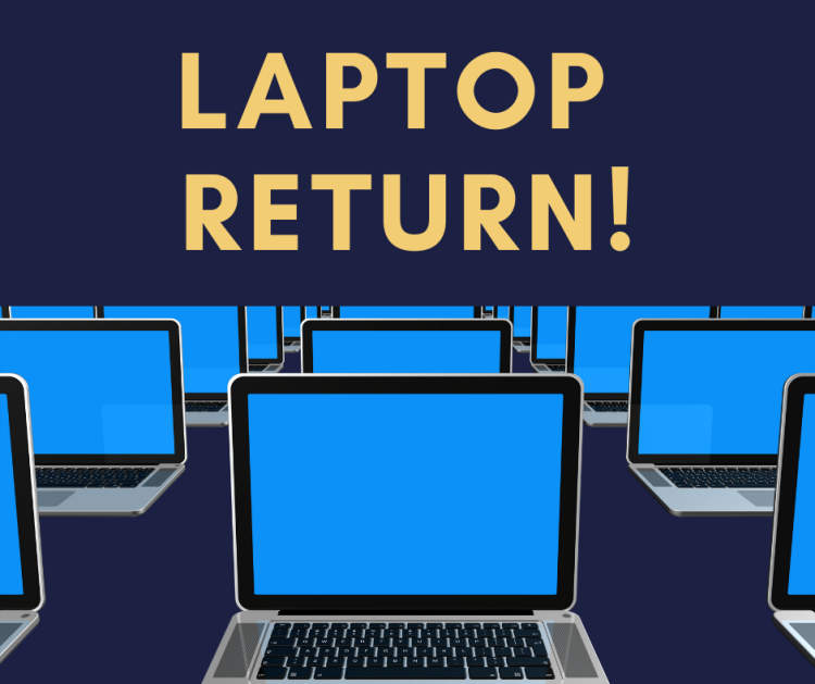 Preparing the Laptop for Return