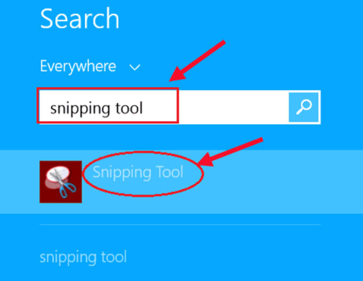 Step 3 – Use Snipping Tool to Capture Screenshots