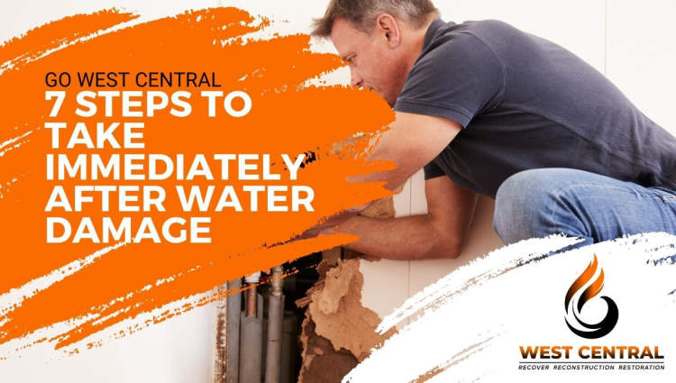 Steps To Take Immediately After Water Damage