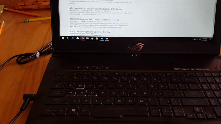Symptoms of a Black Asus Laptop Screen