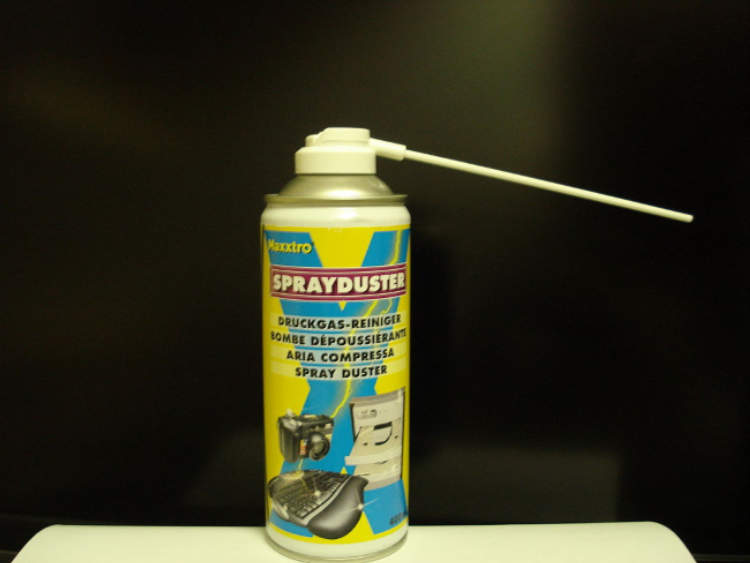 Use a Can of Compressed Air